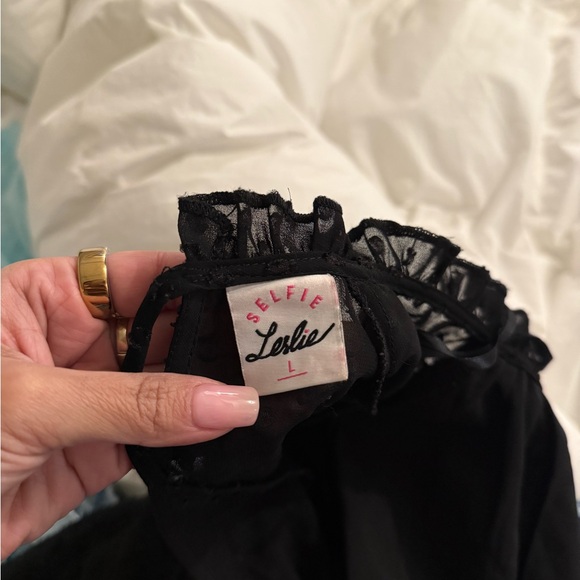 Babydoll Mini Dress – Size L - Picture 6 of 6